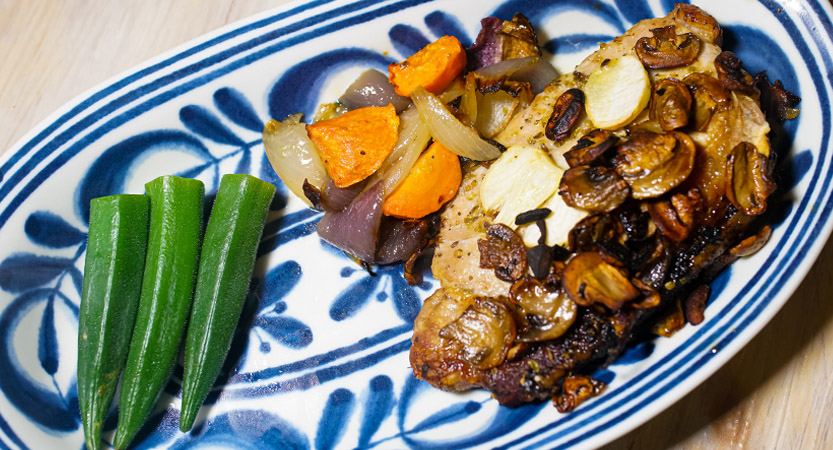 What's Cookin Good Lookin - Homemade Food Ingredients - Luscious Pork Chops (in butter)