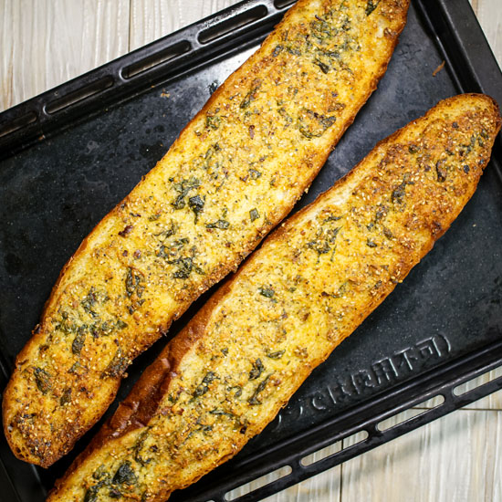 What's Cookin Good Lookin - Homemade Garlic Bread Ingredient Creation