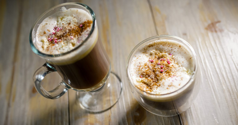 Cocktail: Chocolate-Caramel Rum Café