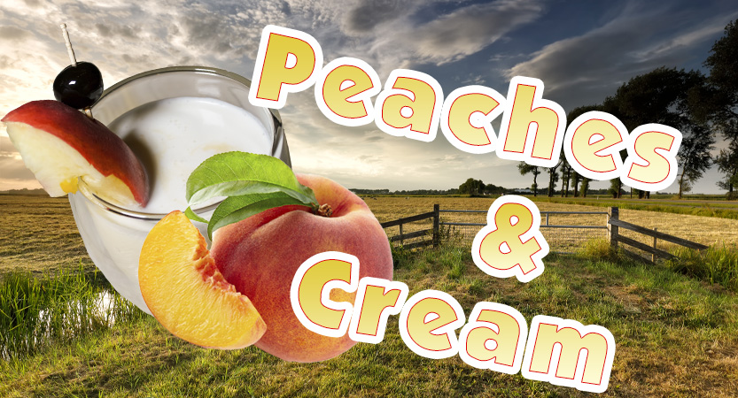 Cocktail: Luscious Peaches & Cream